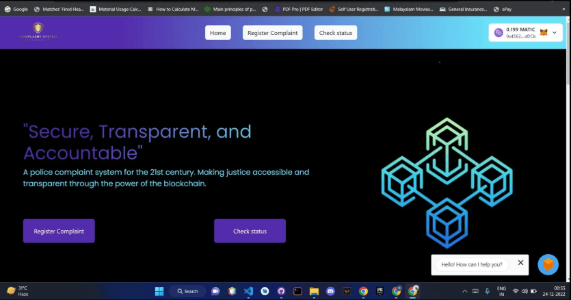 NextGen Police Complaint System